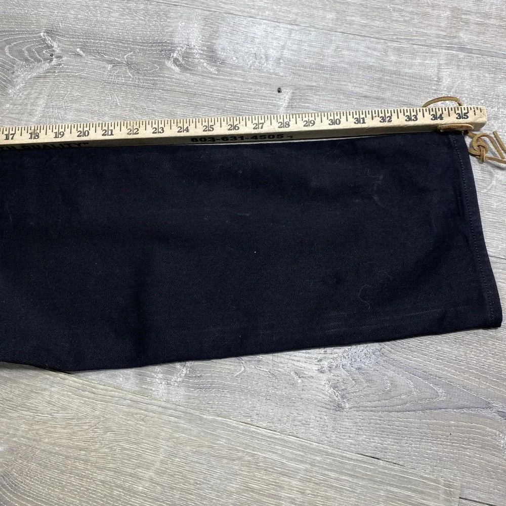 Hugo Boss Jeans Mens 32x32 Black Stretch Cashmere Touch‎ Denim Italian Fit
